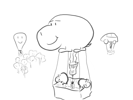 Balloon team ingofant